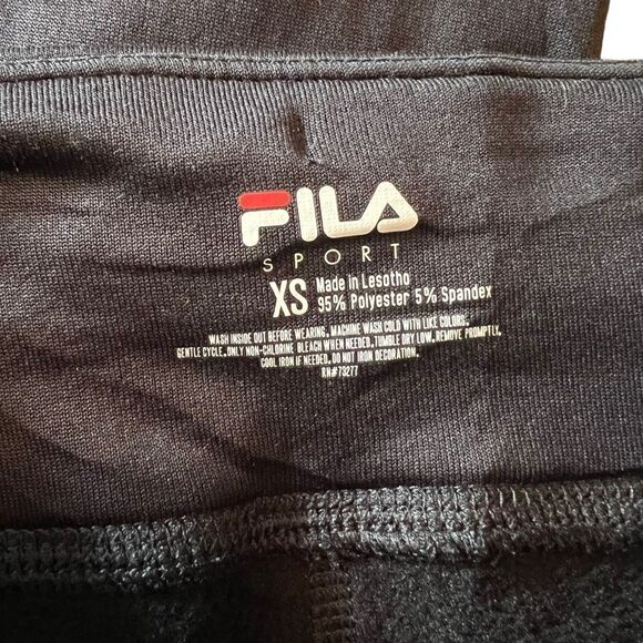 NWT! Fila Tru-Warm fleece lined leggings. Size xs - Picture 3 of 8